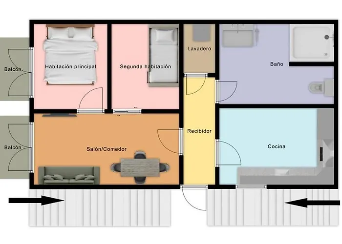 Vidal - Refugio Familiar En Centro I Brava Experience Apartmán